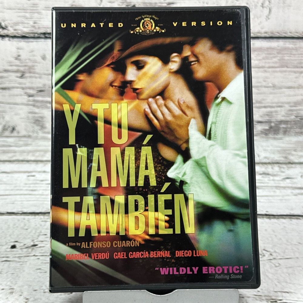 Y‎ Tu Mama Tambien (DVD, 2002, Unrated) Theatrical Version Movie Alfonso Cuaron
